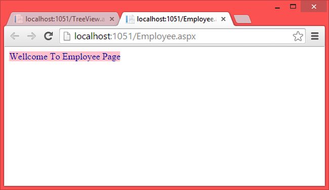 wellcome to employee page